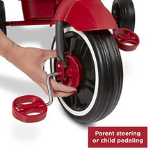 Load image into Gallery viewer, Radio Flyer Pedal &amp; Push 4-in-1 Stroll &#39; N Trike®, Red Tricycle, for Toddlers Ages 1-5 (Amazon Exclusive), Toddler Bike Large
