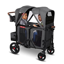 Load image into Gallery viewer, Radio Flyer Voya XT Stroller Wagon, 2 Seater Wagon Stroller for Kids, Baby Stroller Wagon
