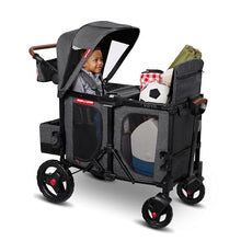 Load image into Gallery viewer, Radio Flyer Voya XT Stroller Wagon, 2 Seater Wagon Stroller for Kids, Baby Stroller Wagon
