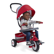 Load image into Gallery viewer, Radio Flyer 4-in-1 Stroll &#39;N Trike, Toddler Trike, Red Tricycle for Ages 1-5, Toddler Bike
