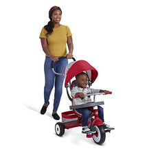 Load image into Gallery viewer, Radio Flyer 4-in-1 Stroll &#39;N Trike, Toddler Trike, Red Tricycle for Ages 1-5, Toddler Bike
