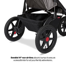 Load image into Gallery viewer, Radio Flyer Momentum Jogging Stroller, Infant Stroller with Quick Switch, 6+ Months, Gray
