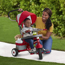 Load image into Gallery viewer, Radio Flyer 4-in-1 Stroll &#39;N Trike, Toddler Trike, Red Tricycle for Ages 1-5, Toddler Bike
