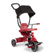 Load image into Gallery viewer, Radio Flyer Pedal &amp; Push 4-in-1 Stroll &#39; N Trike®, Red Tricycle, for Toddlers Ages 1-5 (Amazon Exclusive), Toddler Bike Large
