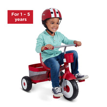 Load image into Gallery viewer, Radio Flyer 4-in-1 Stroll &#39;N Trike, Toddler Trike, Red Tricycle for Ages 1-5, Toddler Bike
