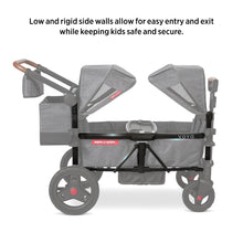 Load image into Gallery viewer, Radio Flyer Voya Stroller Wagon, 2 Seater Wagon Stroller for Kids with Low Sides, Baby Stroller Wagon, Double Stroller
