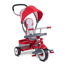 Load image into Gallery viewer, Radio Flyer 4-in-1 Stroll &#39;N Trike, Toddler Trike, Red Tricycle for Ages 1-5, Toddler Bike
