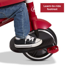 Load image into Gallery viewer, Radio Flyer Pedal &amp; Push 4-in-1 Stroll &#39; N Trike®, Red Tricycle, for Toddlers Ages 1-5 (Amazon Exclusive), Toddler Bike Large
